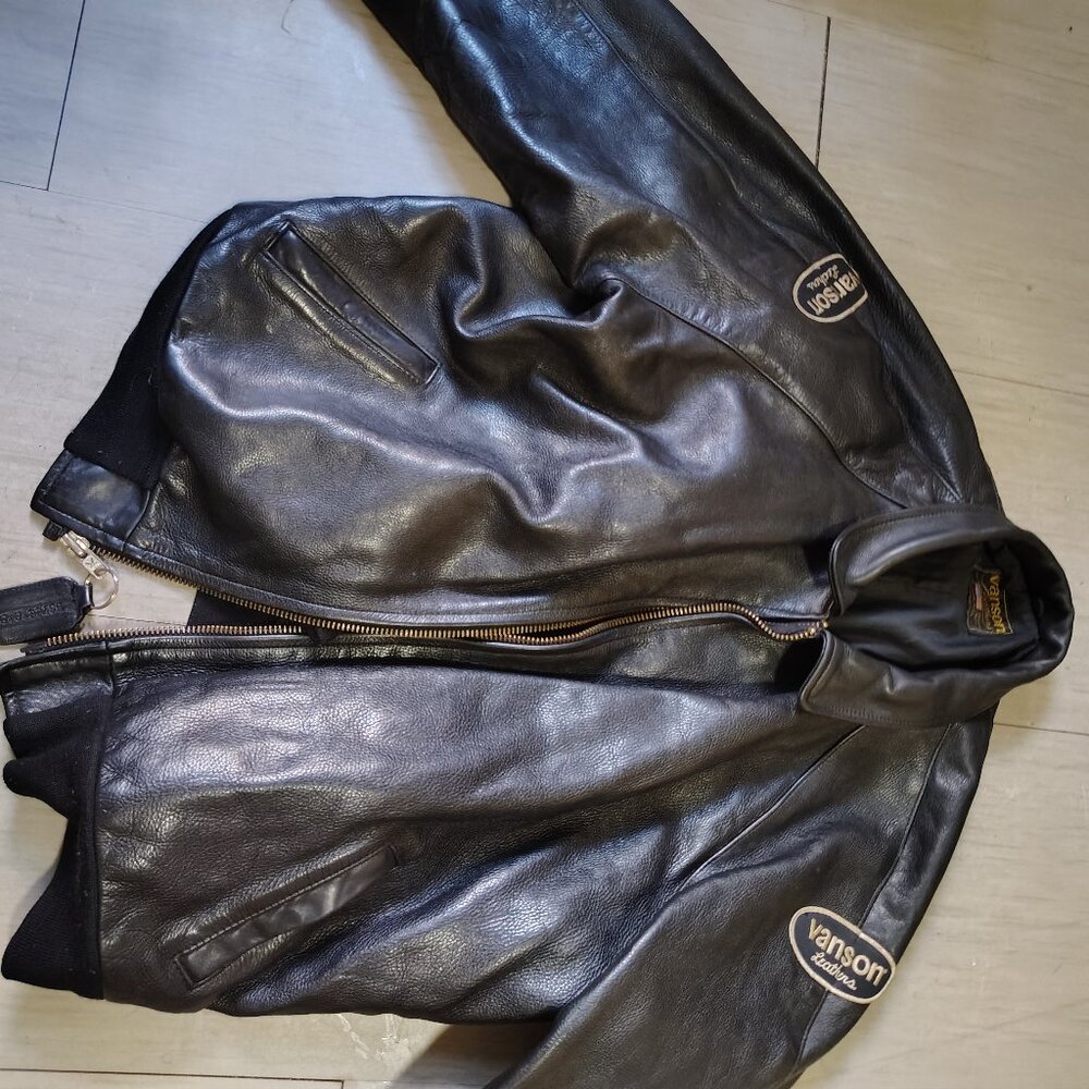 Genuine leather jacket